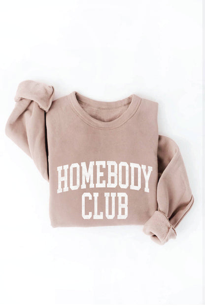 Homebody Club Graphic Sweatshirt