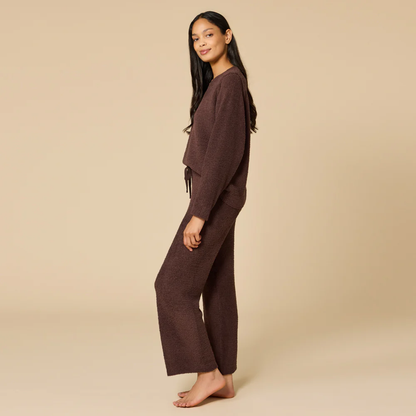 Plush Reverse Seam Lounge Set