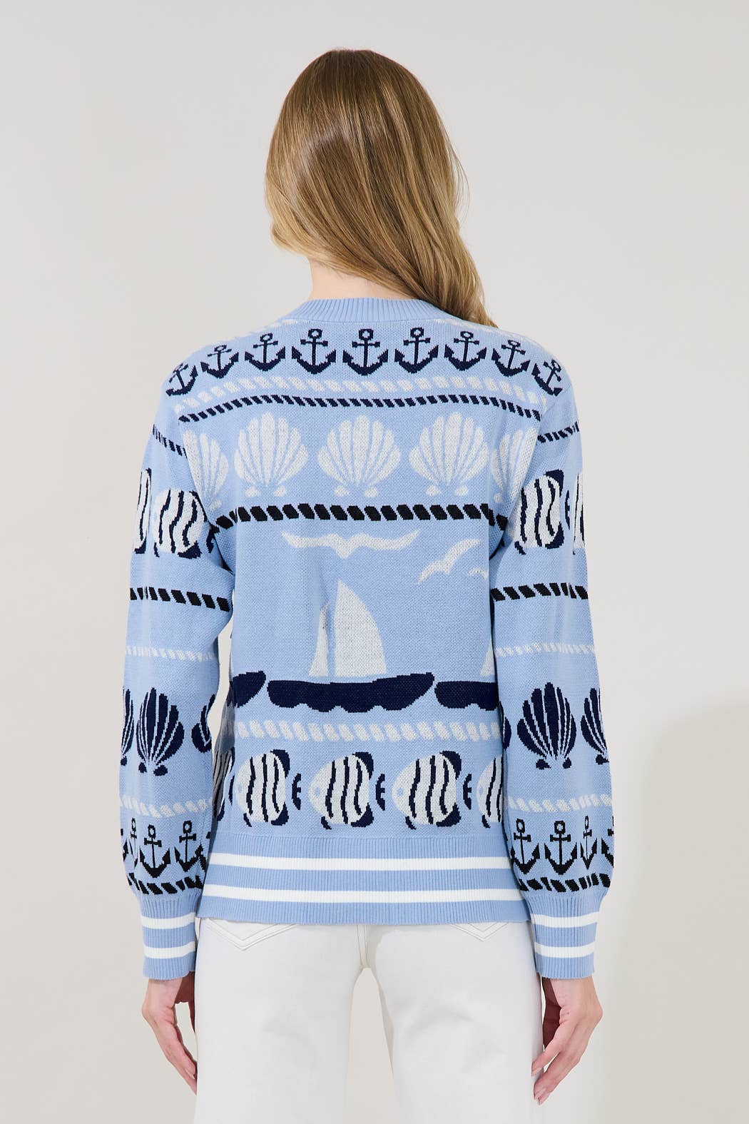 Sail Away Button Down Cardigan