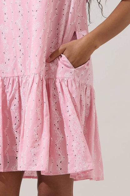Azari Shift Mini Dress