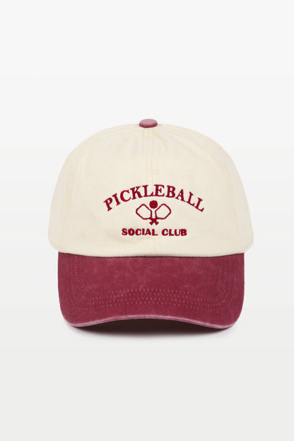 Pickleball Social Club Cap