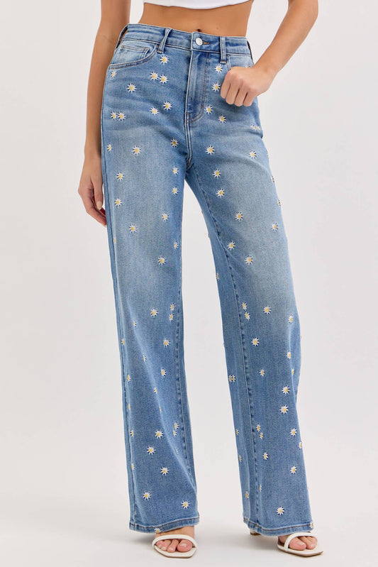 High Rise Embroidered WL
