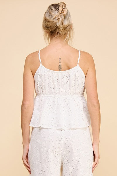 Mimi Eyelet Top