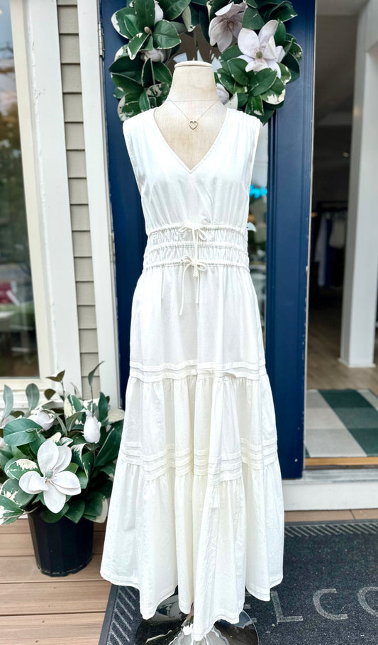 CD05184: White Maxi Dress
