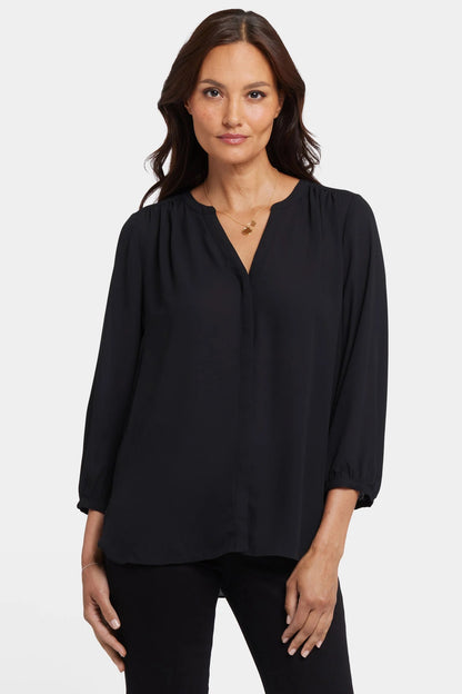 Pintuck Blouse