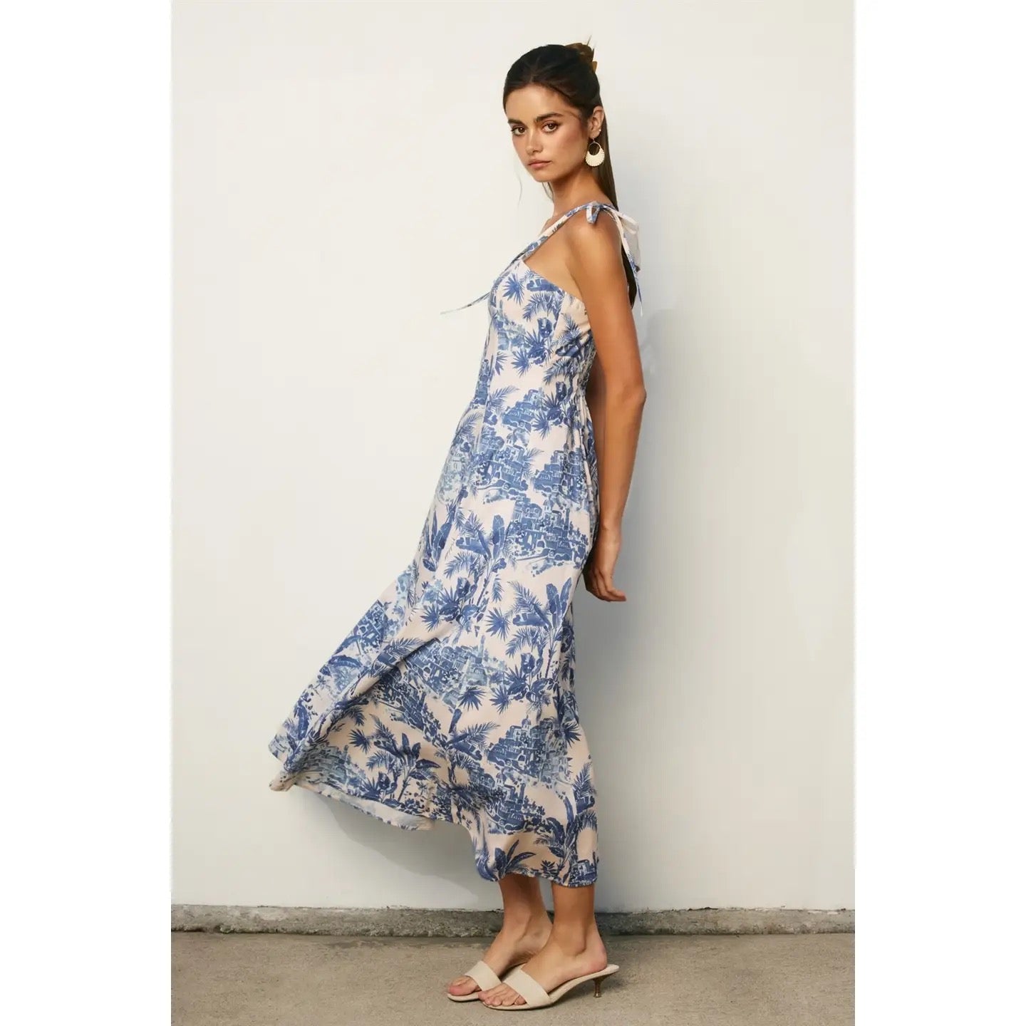Conversational Midi Dress