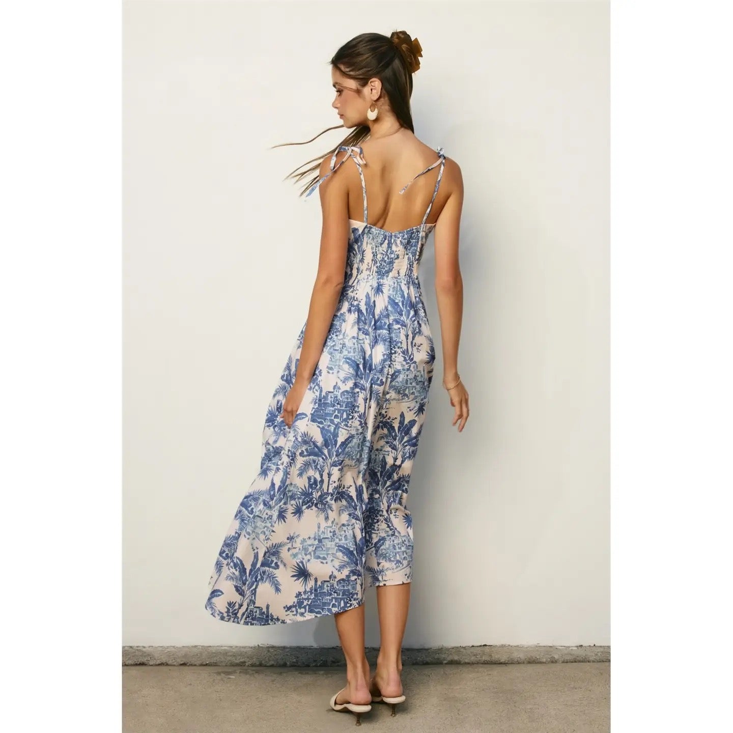 Conversational Midi Dress