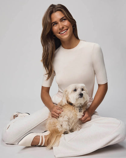 Bamboo Qrtr Sleeve Tee