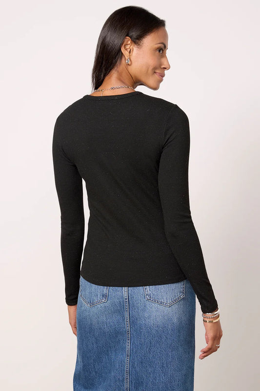 Isabella Shimmer LS Tee