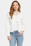 Frayed Hem Denim Jacket
