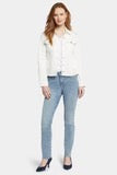 Frayed Hem Denim Jacket