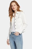 Frayed Hem Denim Jacket