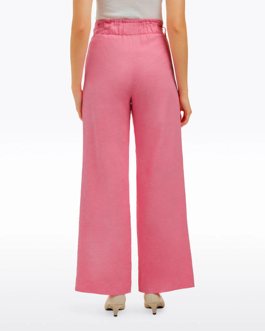 Linen Wide-leg Pants