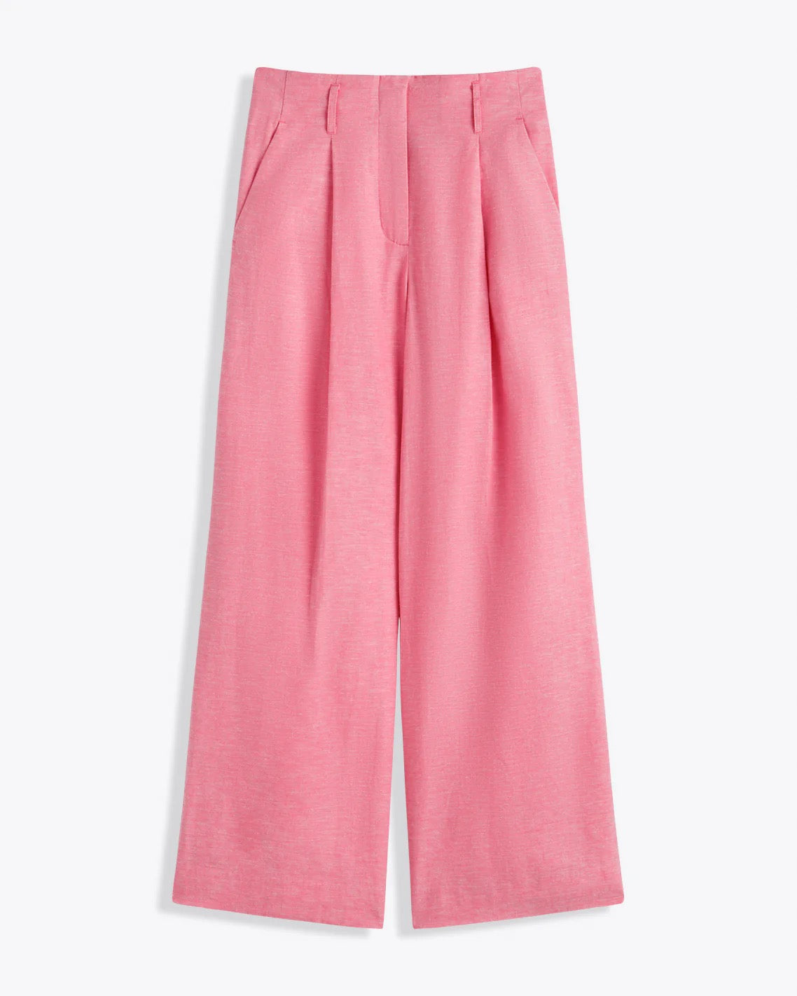 Linen Wide-leg Pants
