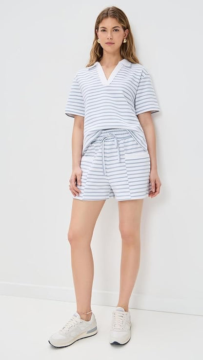 Cassie Terry Stripe Short