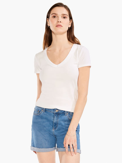 Perfect Knit V Neck T Shirt