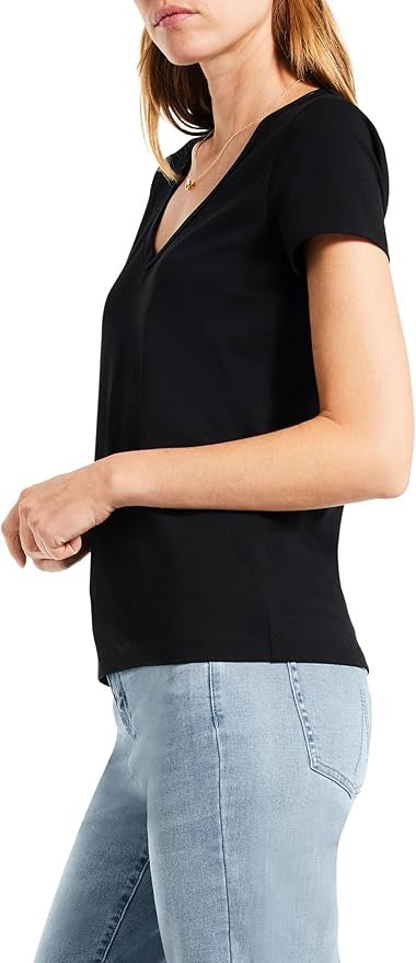 Perfect Knit V Neck T Shirt