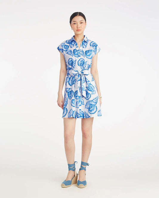 Trisha Shirtdress in Seashells