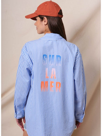 Oversized Shirt-Sur La Mer