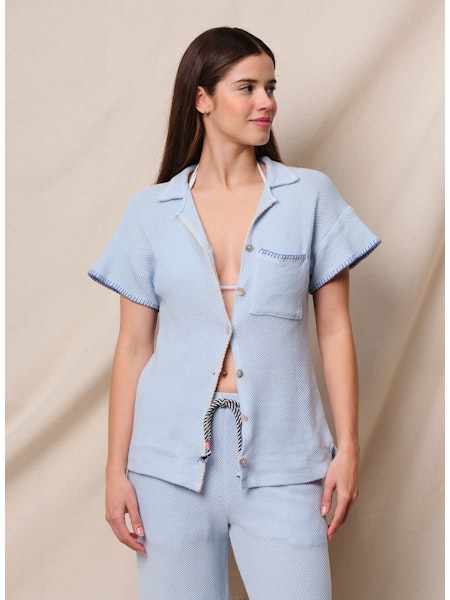 Mesh Camp Shirt