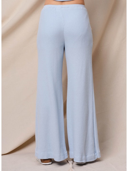 Mesh Wide Leg Pant