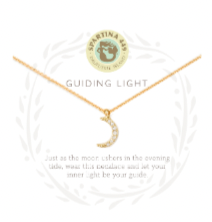 SLV Necklace 18" Guiding Light/Crescent