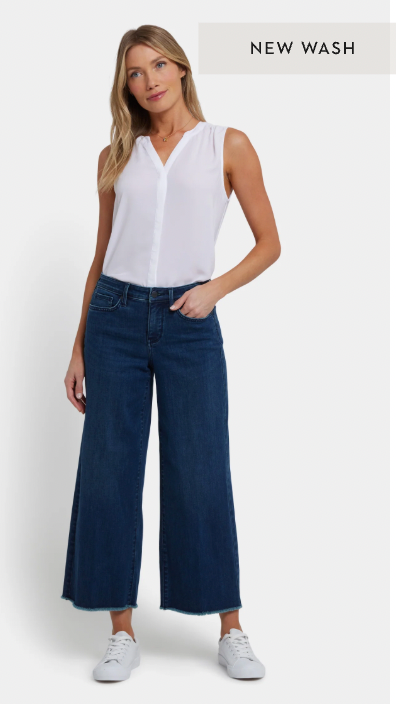 Teresa Wide Leg Ankle 3 Hem