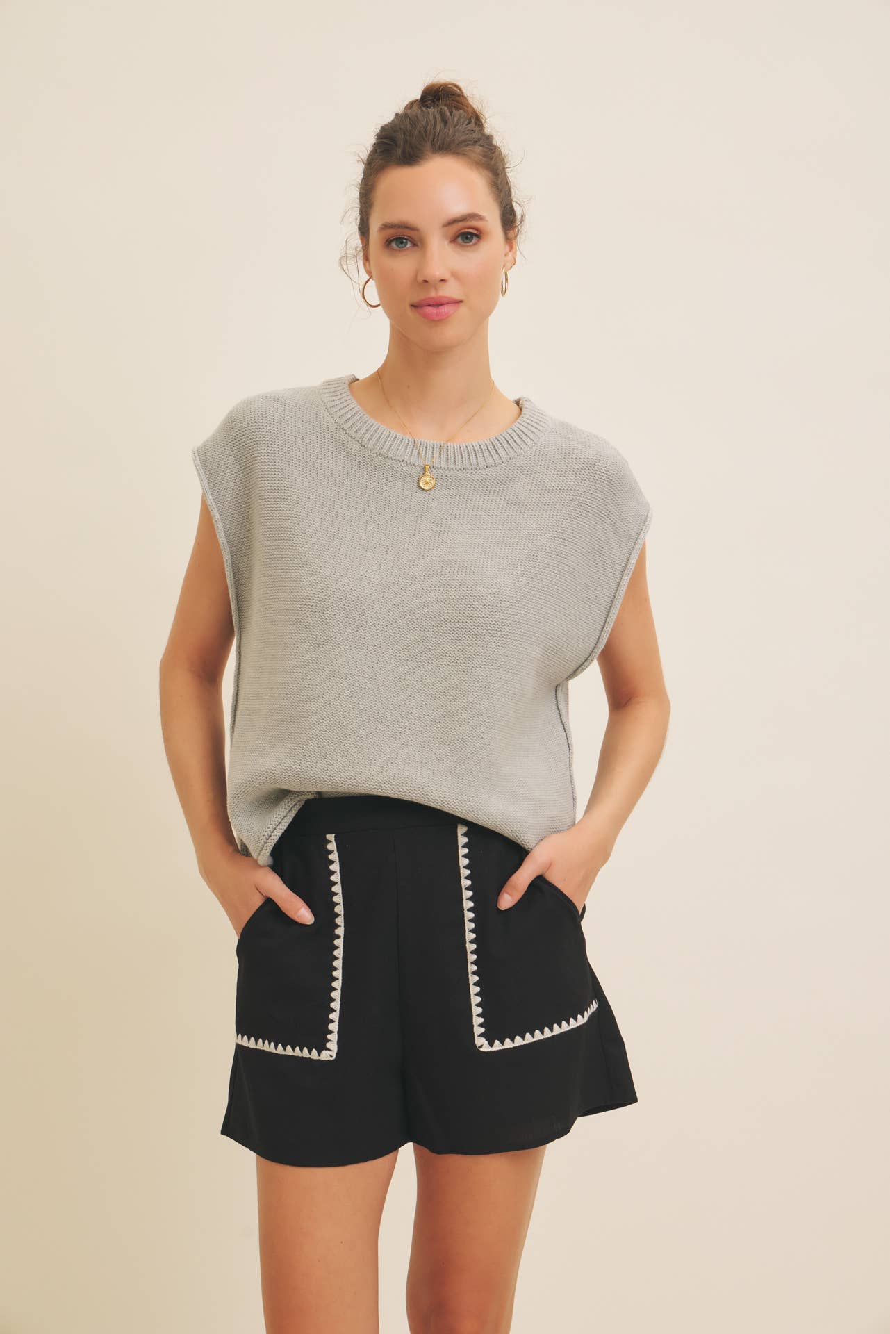 Eff Essn Vest Top