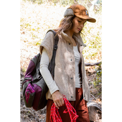 OVERSIZED MICRO SHERPA VEST