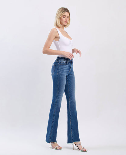 High Rise Boot Cut Jeans