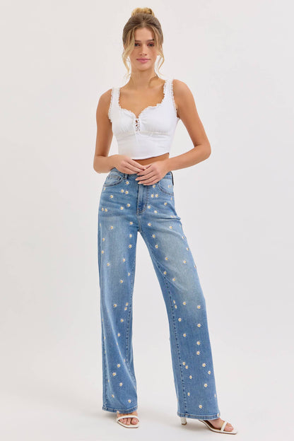 High Rise Embroidered WL