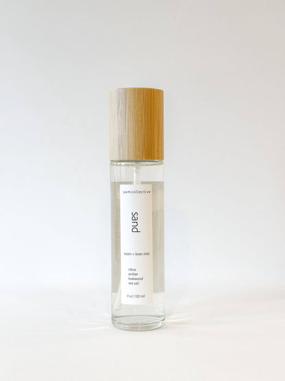 Sand - 4 oz Citrus + Teakwood Room & Linen Mist
