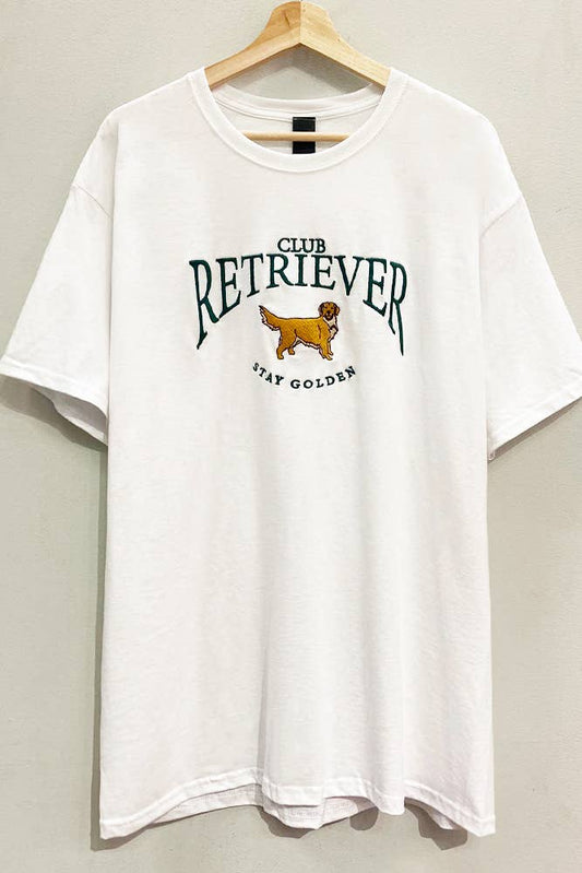 Club Retriever Embroidered Tee