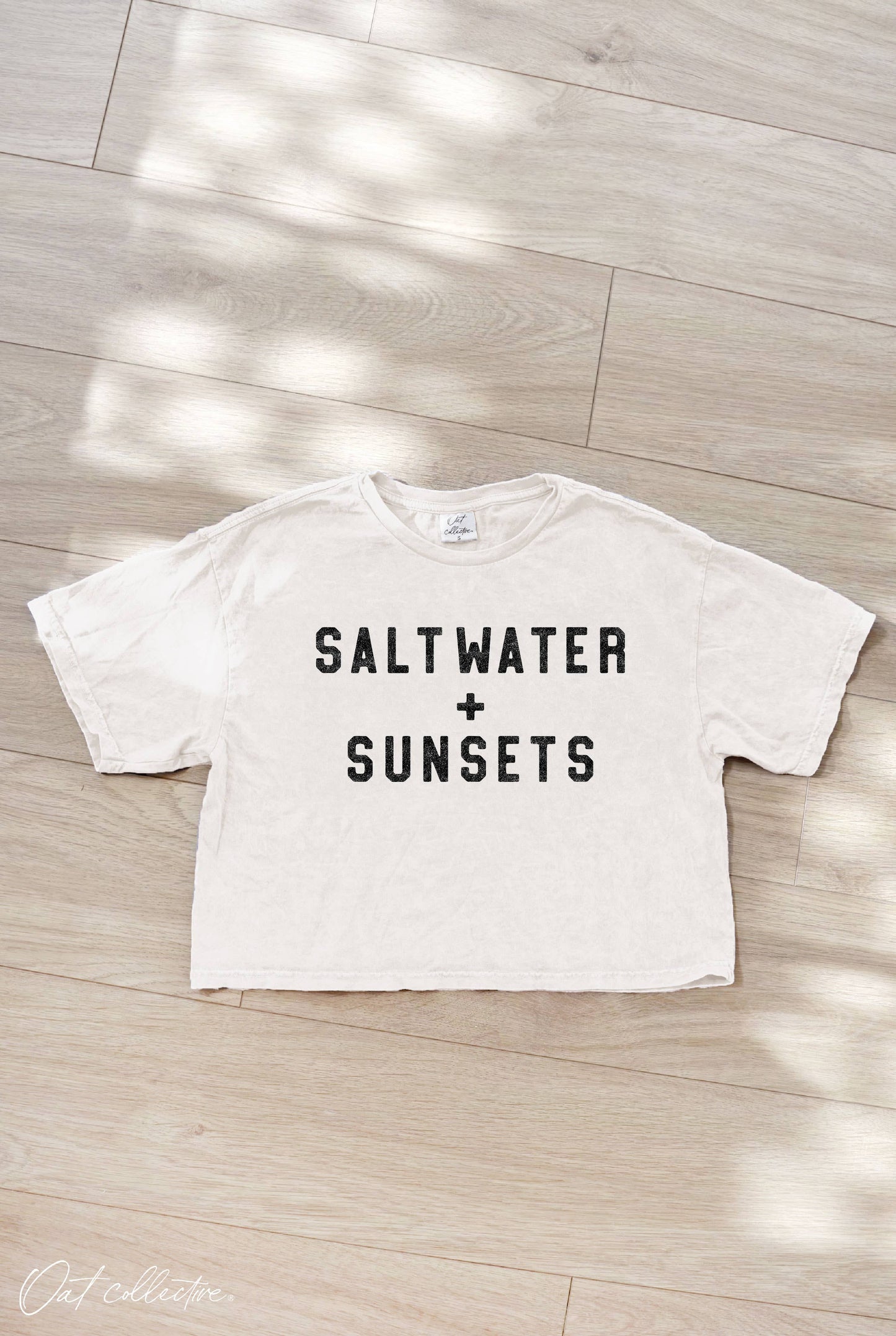 Salt Water & Sunsets Crop Top