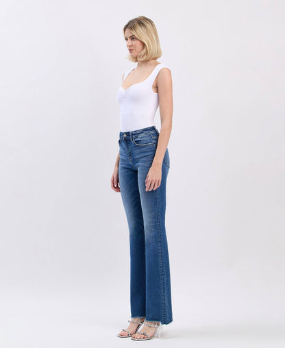 High Rise Boot Cut Jeans