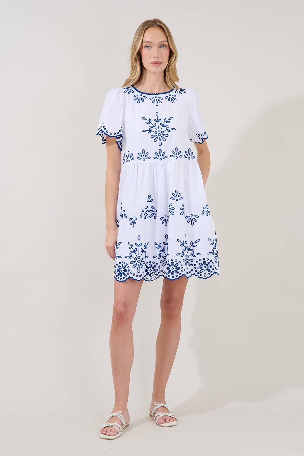 Lurina Babydoll Mini Dress