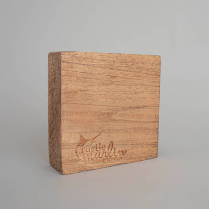 Waves in The Sea Decorative Wooden Block