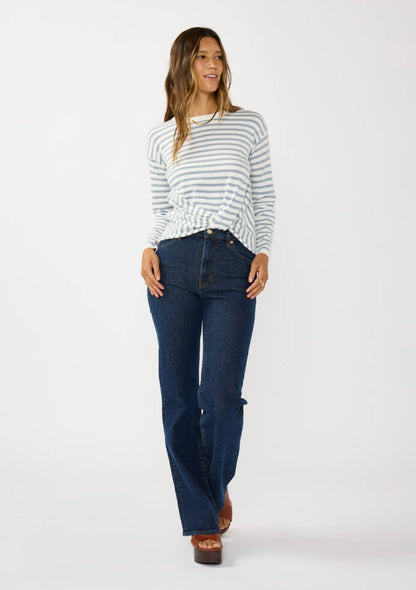 Front Knot Pullover Sweater