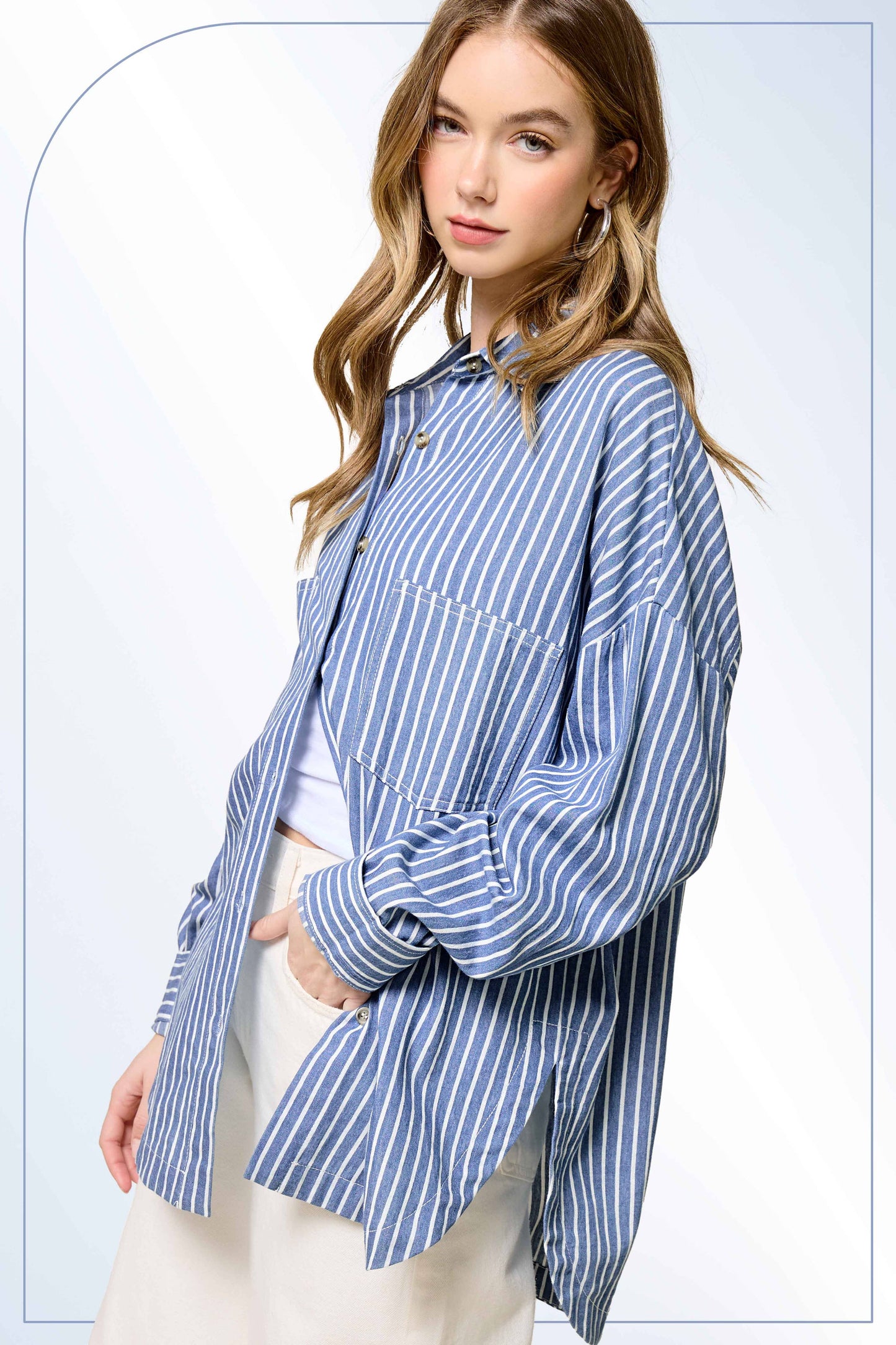Collared Button Down Shirt