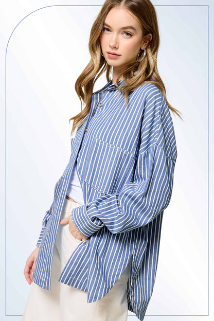 Collared Button Down Shirt