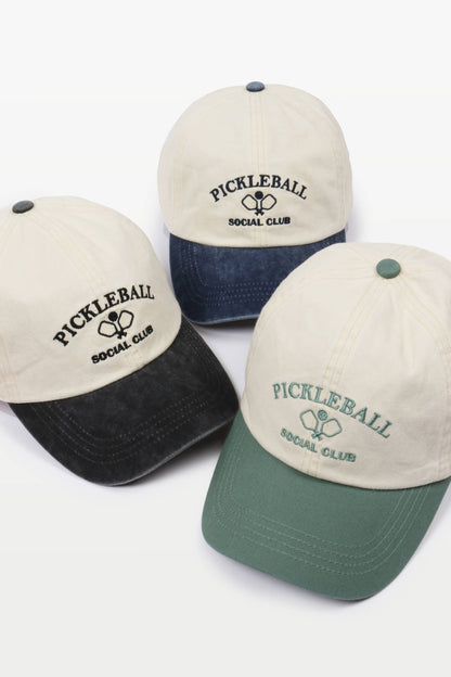Pickleball Social Club Cap