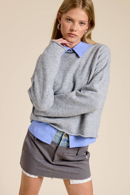 Essential Pullover Sweater Top