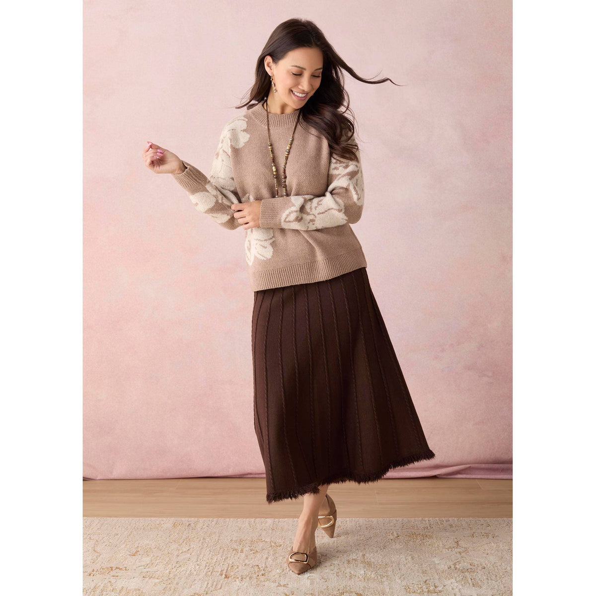 Cable Knit Skirt