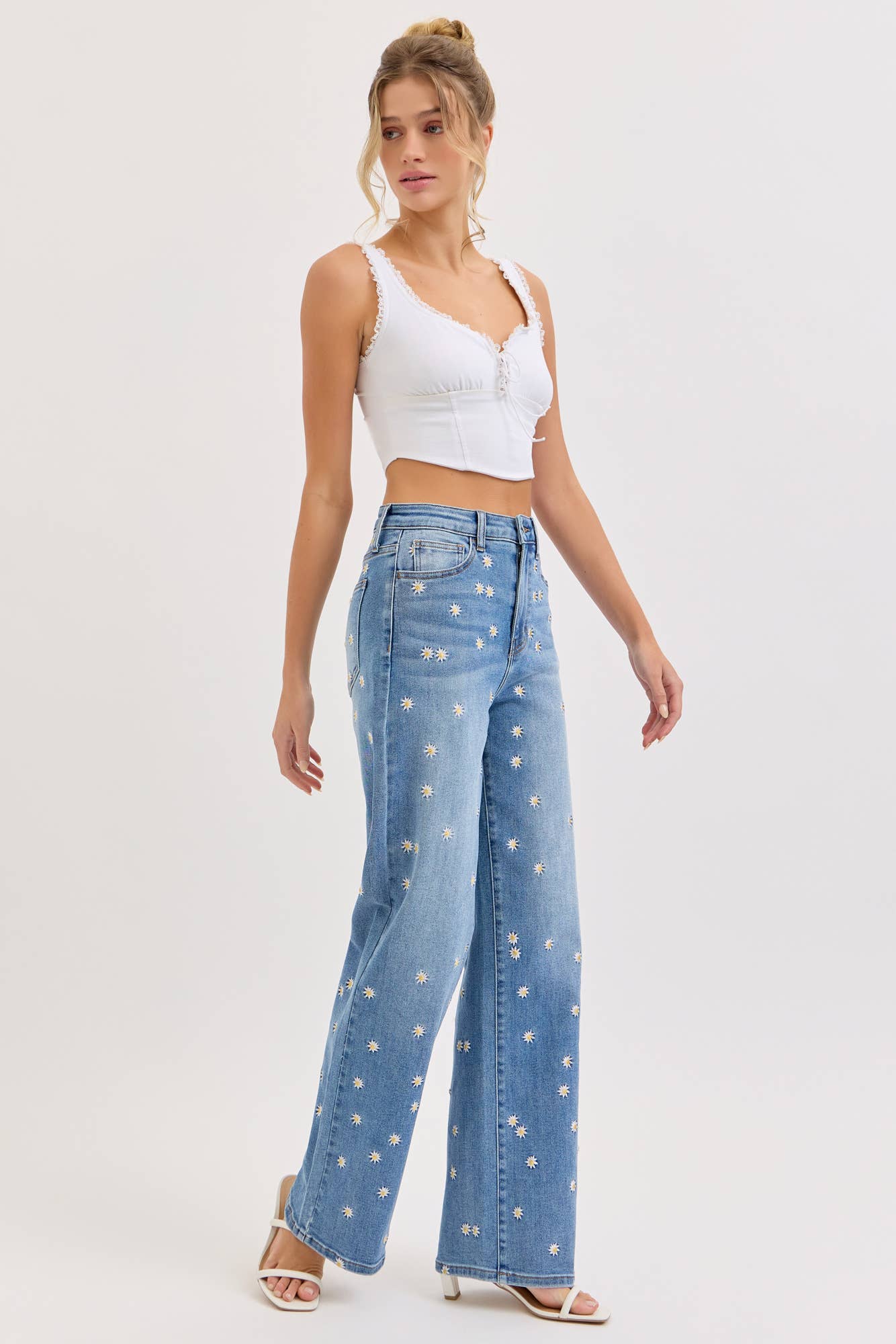 High Rise Embroidered WL