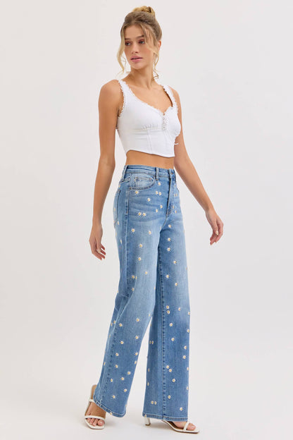 High Rise Embroidered WL