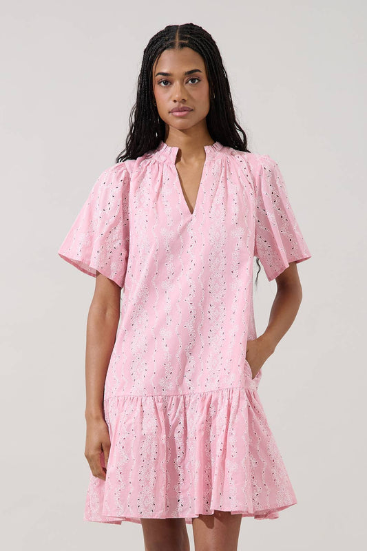 Azari Shift Mini Dress