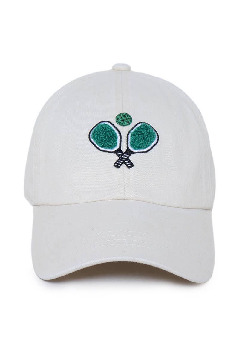 PICKLEBALL PADDLES CHENILLE PATCH