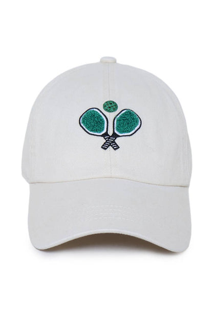 PICKLEBALL PADDLES CHENILLE PATCH