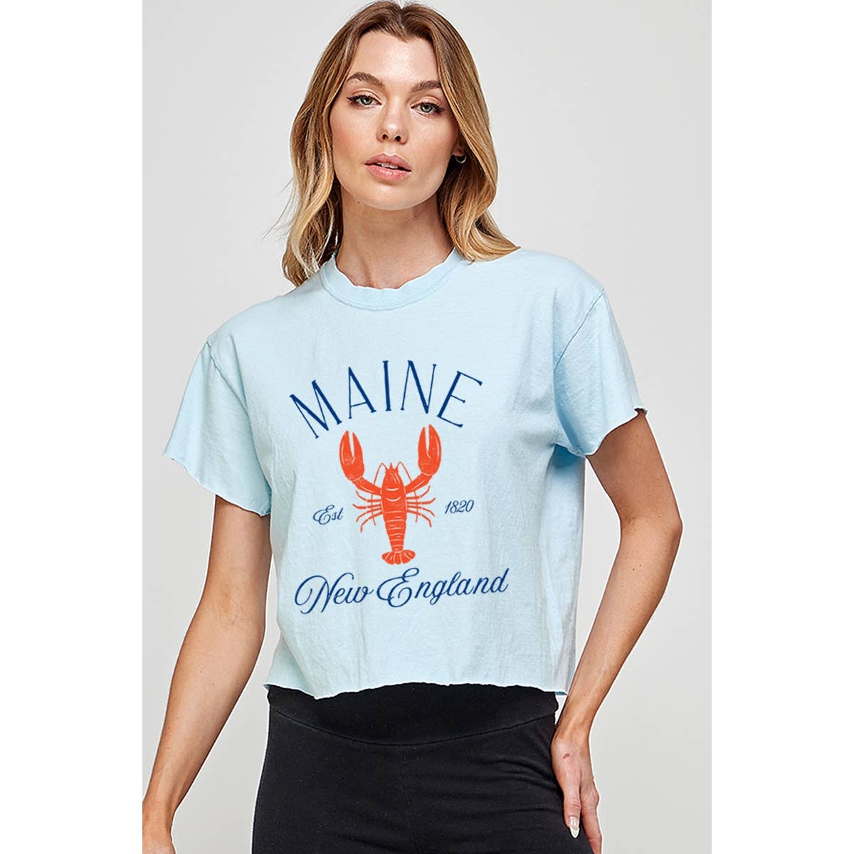 Maine Lobster Crop Top