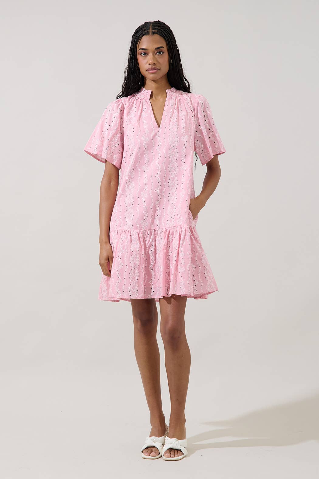 Azari Shift Mini Dress